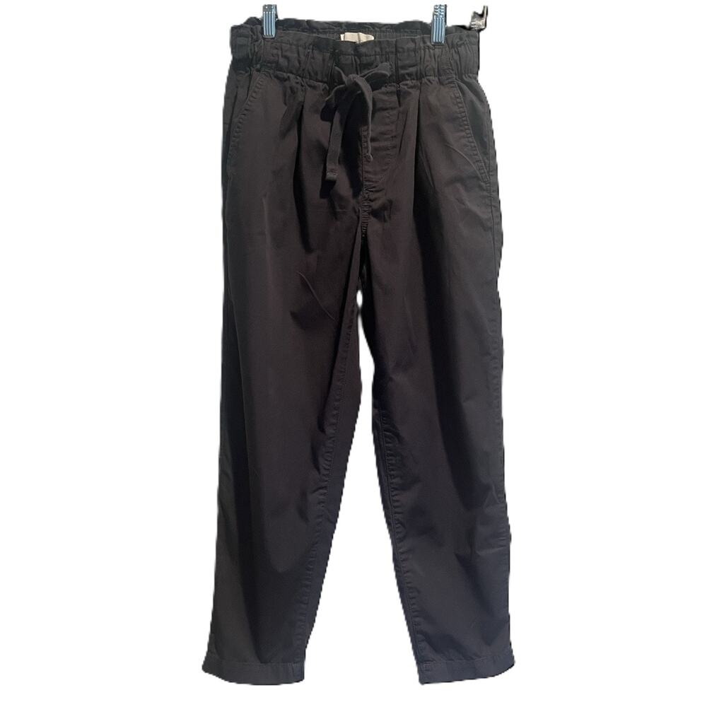 Loft Pants Womens Size XSP Gray Pleated Draw String Pockets